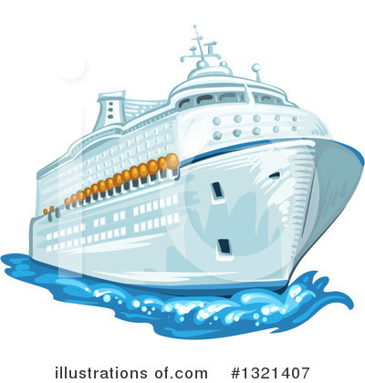 Cruiseship Clipart #1321407 by merlinul