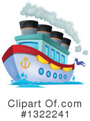 Cruise Ship Clipart #1322241 by visekart