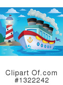 Cruise Ship Clipart #1322242 by visekart