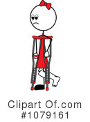 Crutches Clipart #1079161 by Pams Clipart