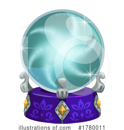 Royalty-Free (RF) Crystal Ball Clipart Illustration by Vector Tradition SM - Stock Sample #1780011