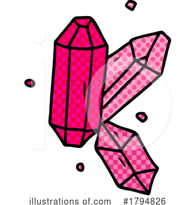 Crystals Clipart #1794826 by lineartestpilot