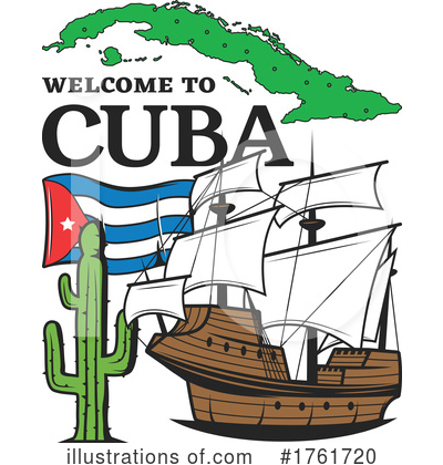 Royalty-Free (RF) Cuba Clipart Illustration by Vector Tradition SM - Stock Sample #1761720