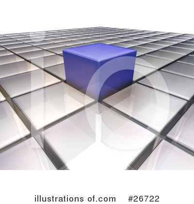 Royalty-Free (RF) Cube Clipart Illustration by KJ Pargeter - Stock Sample #26722