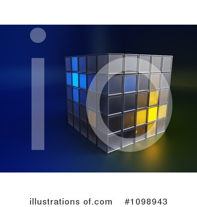 Cube Clipart #1098943 by Mopic