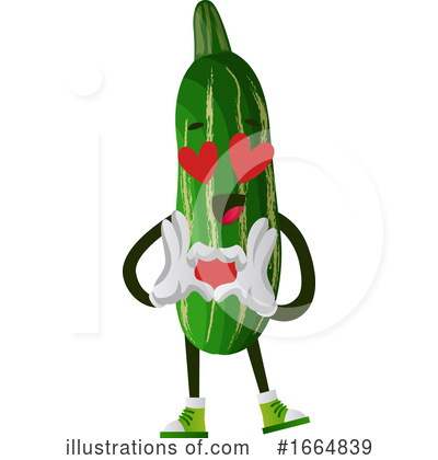 Cucumber Clipart #1664839 by Morphart Creations