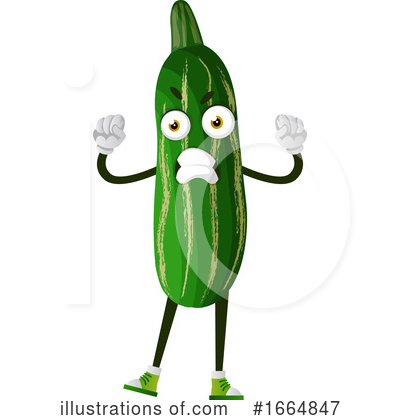 Cucumber Clipart #1664847 by Morphart Creations