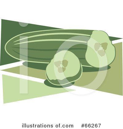 Royalty-Free (RF) Cucumber Clipart Illustration by Prawny - Stock Sample #66267