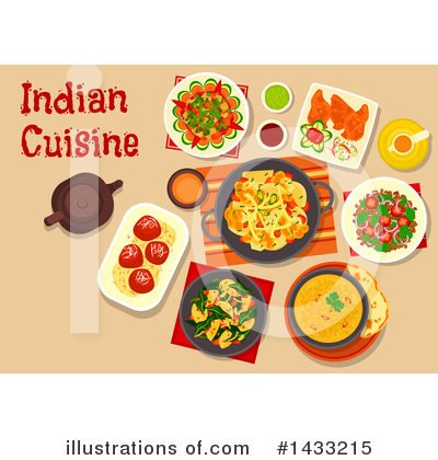 Royalty-Free (RF) Cuisine Clipart Illustration by Vector Tradition SM - Stock Sample #1433215