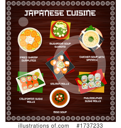 Royalty-Free (RF) Cuisine Clipart Illustration by Vector Tradition SM - Stock Sample #1737233