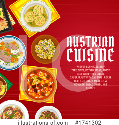 Royalty-Free (RF) Cuisine Clipart Illustration by Vector Tradition SM - Stock Sample #1741302