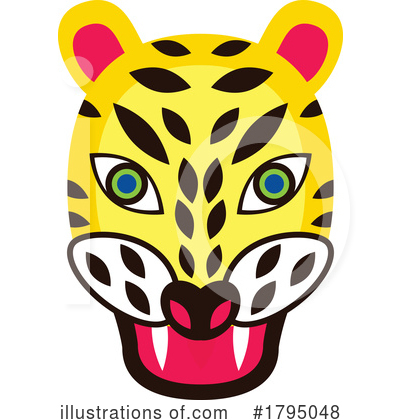 Leopard Clipart #1795048 by Vector Tradition SM