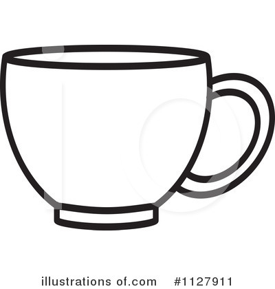 Tea Cup Clipart #1127911 by Lal Perera