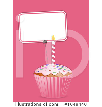 Royalty-Free (RF) Cupcake Clipart Illustration by elaineitalia - Stock Sample #1049440