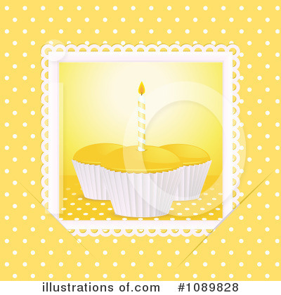 Royalty-Free (RF) Cupcake Clipart Illustration by elaineitalia - Stock Sample #1089828
