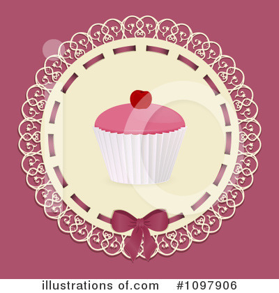 Royalty-Free (RF) Cupcake Clipart Illustration by elaineitalia - Stock Sample #1097906