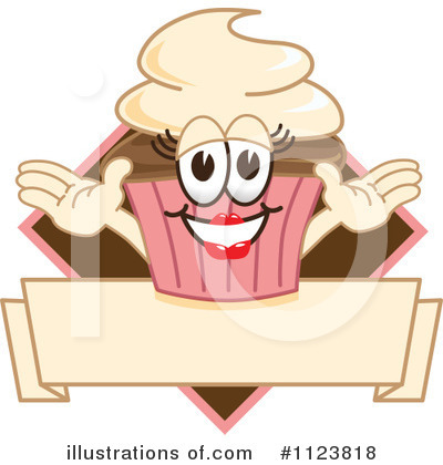 Cupcake Clipart #1123818 by Mascot Junction