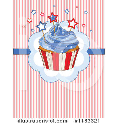 Royalty-Free (RF) Cupcake Clipart Illustration by Pushkin - Stock Sample #1183321