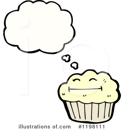 Royalty-Free (RF) Cupcake Clipart Illustration by lineartestpilot - Stock Sample #1198111