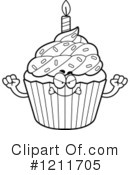 Cupcake Clipart #1211705 by Cory Thoman