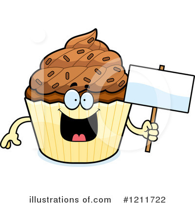 Royalty-Free (RF) Cupcake Clipart Illustration by Cory Thoman - Stock Sample #1211722
