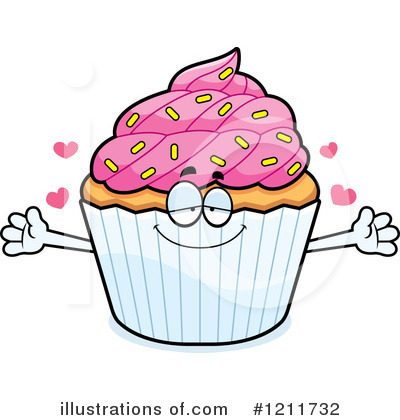 Royalty-Free (RF) Cupcake Clipart Illustration by Cory Thoman - Stock Sample #1211732