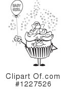 Cupcake Clipart #1227526 by Dennis Holmes Designs