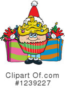 Cupcake Clipart #1239227 by Dennis Holmes Designs