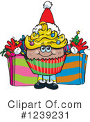 Cupcake Clipart #1239231 by Dennis Holmes Designs