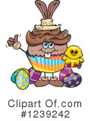 Cupcake Clipart #1239242 by Dennis Holmes Designs