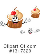 Cupcake Clipart #1317329 by Vector Tradition SM