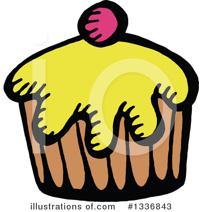 Royalty-Free (RF) Cupcake Clipart Illustration by Prawny - Stock Sample #1336843