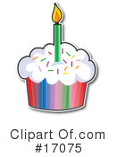Cupcake Clipart #17075 by Maria Bell