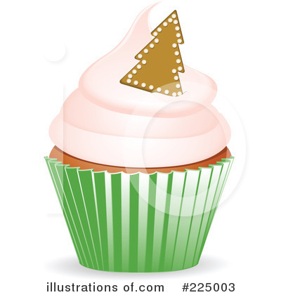Royalty-Free (RF) Cupcake Clipart Illustration by elaineitalia - Stock Sample #225003