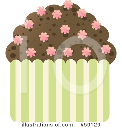 Royalty-Free (RF) Cupcake Clipart Illustration by Melisende Vector - Stock Sample #50129