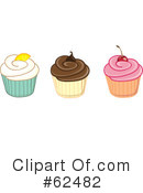 Cupcake Clipart #62482 by Pams Clipart
