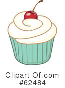Cupcake Clipart #62484 by Pams Clipart
