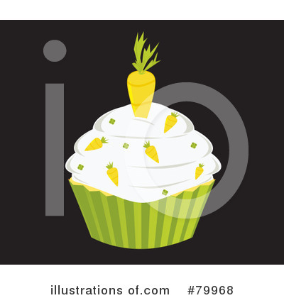 Royalty-Free (RF) Cupcake Clipart Illustration by Randomway - Stock Sample #79968