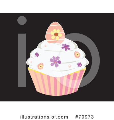 Royalty-Free (RF) Cupcake Clipart Illustration by Randomway - Stock Sample #79973