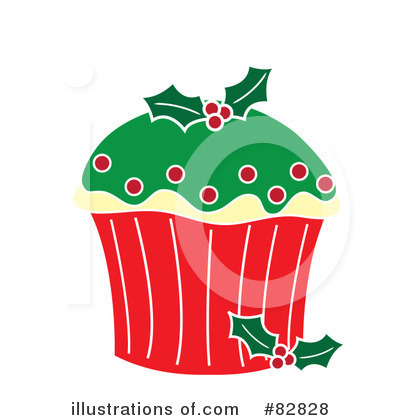 Royalty-Free (RF) Cupcake Clipart Illustration by Pams Clipart - Stock Sample #82828