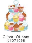 Cupcakes Clipart #1071098 by elaineitalia