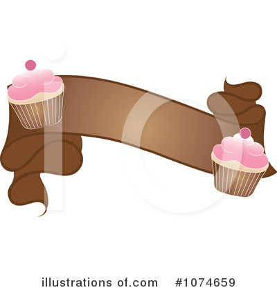 Cupcake Clipart #1074659 by Pams Clipart