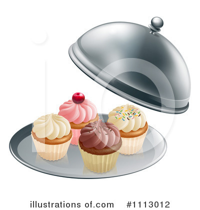 Royalty-Free (RF) Cupcakes Clipart Illustration by AtStockIllustration - Stock Sample #1113012