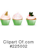 Cupcakes Clipart #225002 by elaineitalia