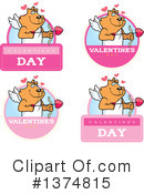 Cupid Cat Clipart #1374815 by Cory Thoman