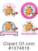 Cupid Cat Clipart #1374816 by Cory Thoman