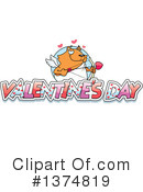 Cupid Cat Clipart #1374819 by Cory Thoman