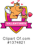 Cupid Cat Clipart #1374821 by Cory Thoman
