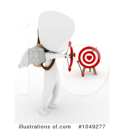 Royalty-Free (RF) Cupid Clipart Illustration by BNP Design Studio - Stock Sample #1049277