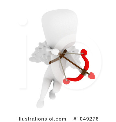 Royalty-Free (RF) Cupid Clipart Illustration by BNP Design Studio - Stock Sample #1049278